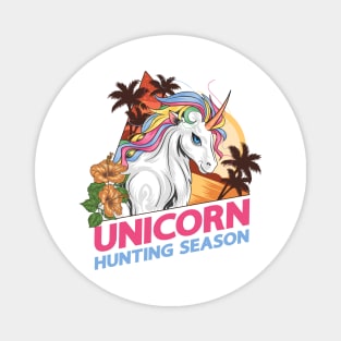 Unicorn Hunting Season Magnet